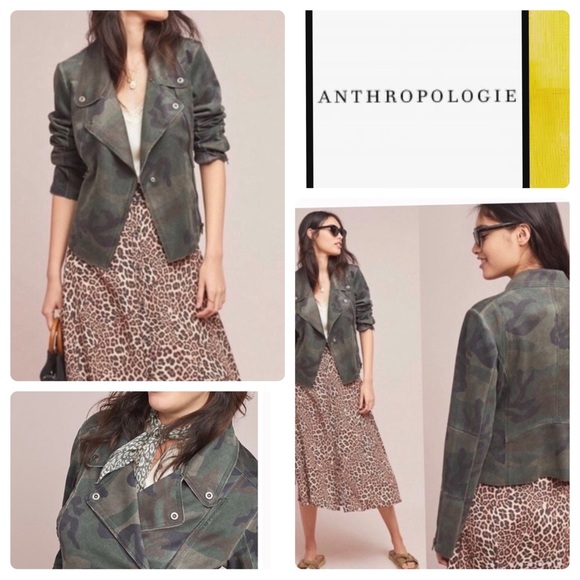 Marrakech | Marni Camo Moto Jacket - Picture 1 of 7